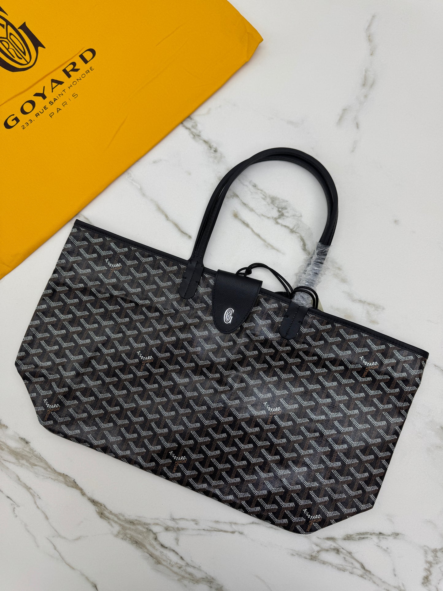 GOYARD St Louis Tote Bag 黑色