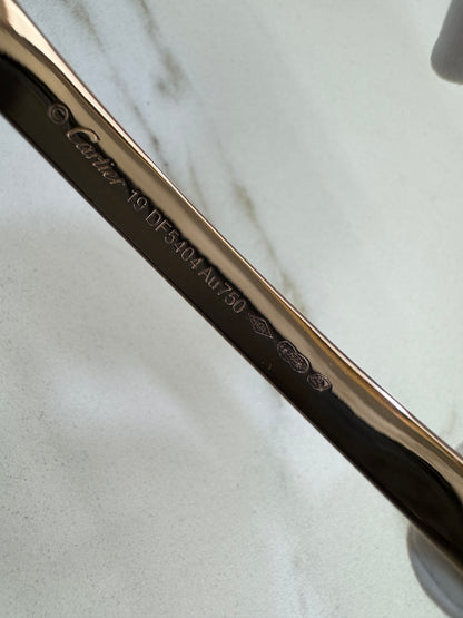 CARTIER Love Bracelet Classic Brushed Rose Gold 磨砂玫瑰金