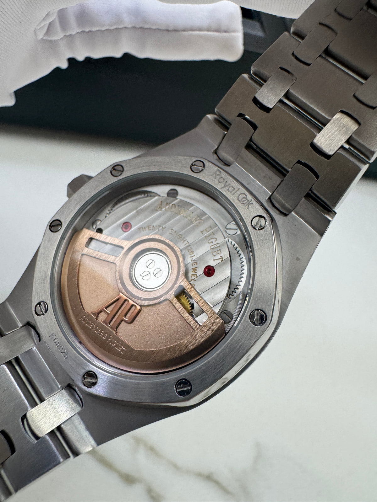 AP Royal Oak 白盤 34mm 77350ST