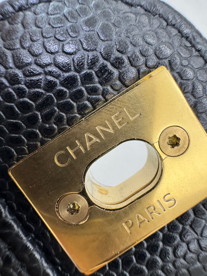 CHANEL CF23 黑金牛 CF Small