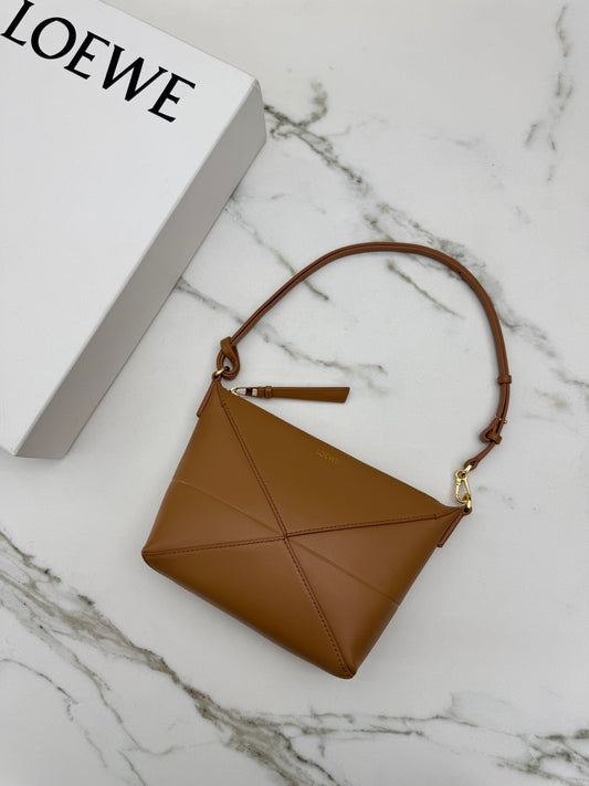 LOEWE Puzzle Fold Pouch Warm Dessert