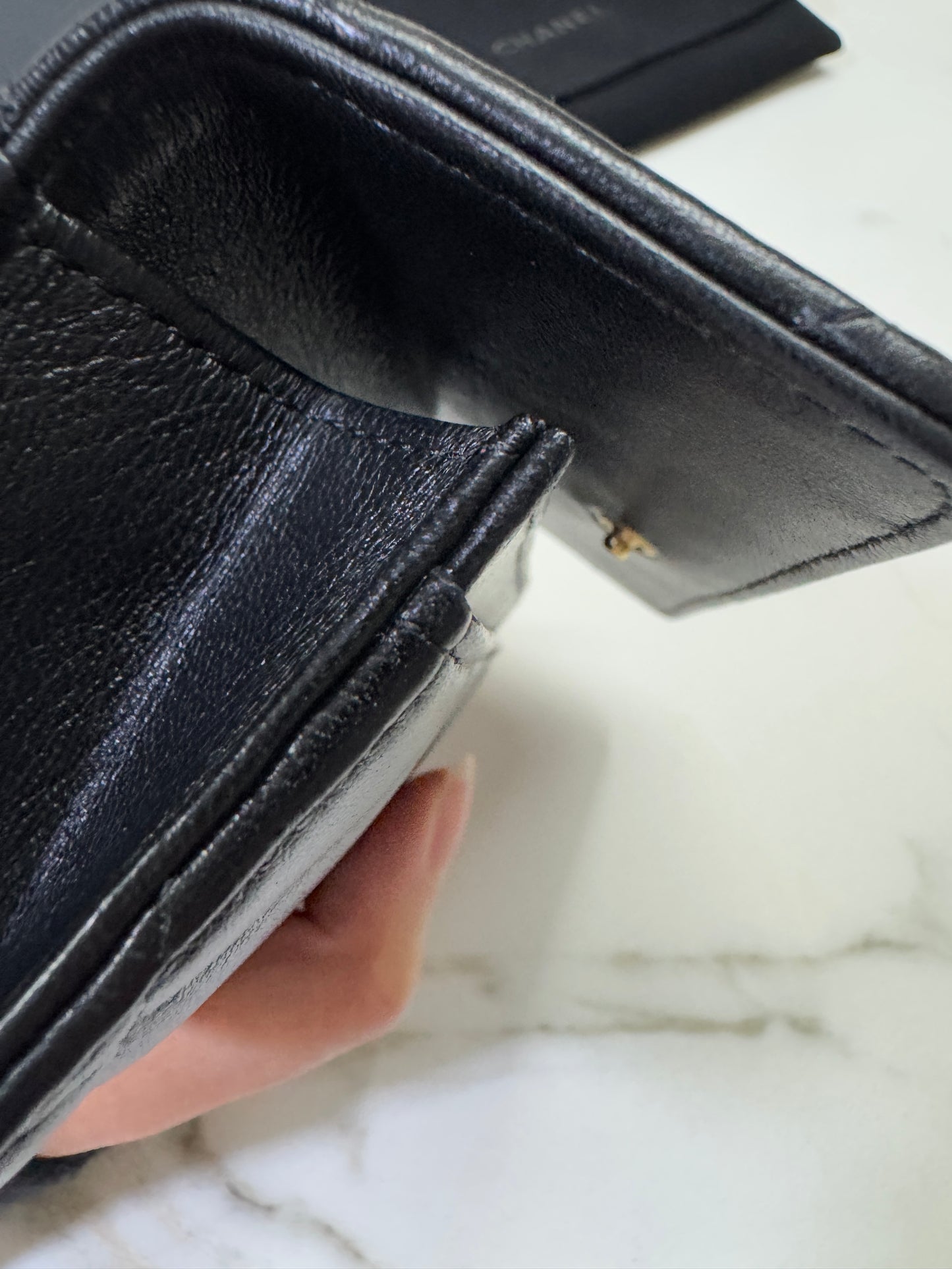 CHANEL 19 Card Holder