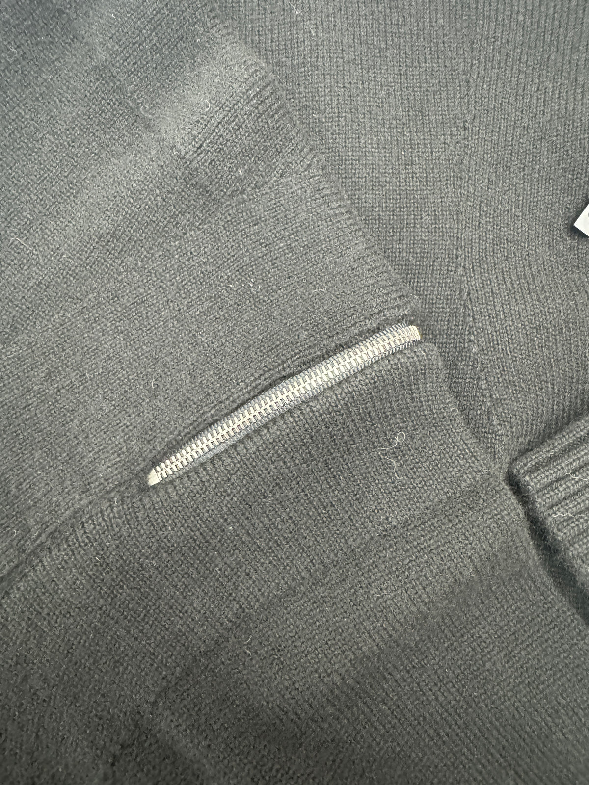 CHANEL 25P拉鏈袖外套 98% Cashmere