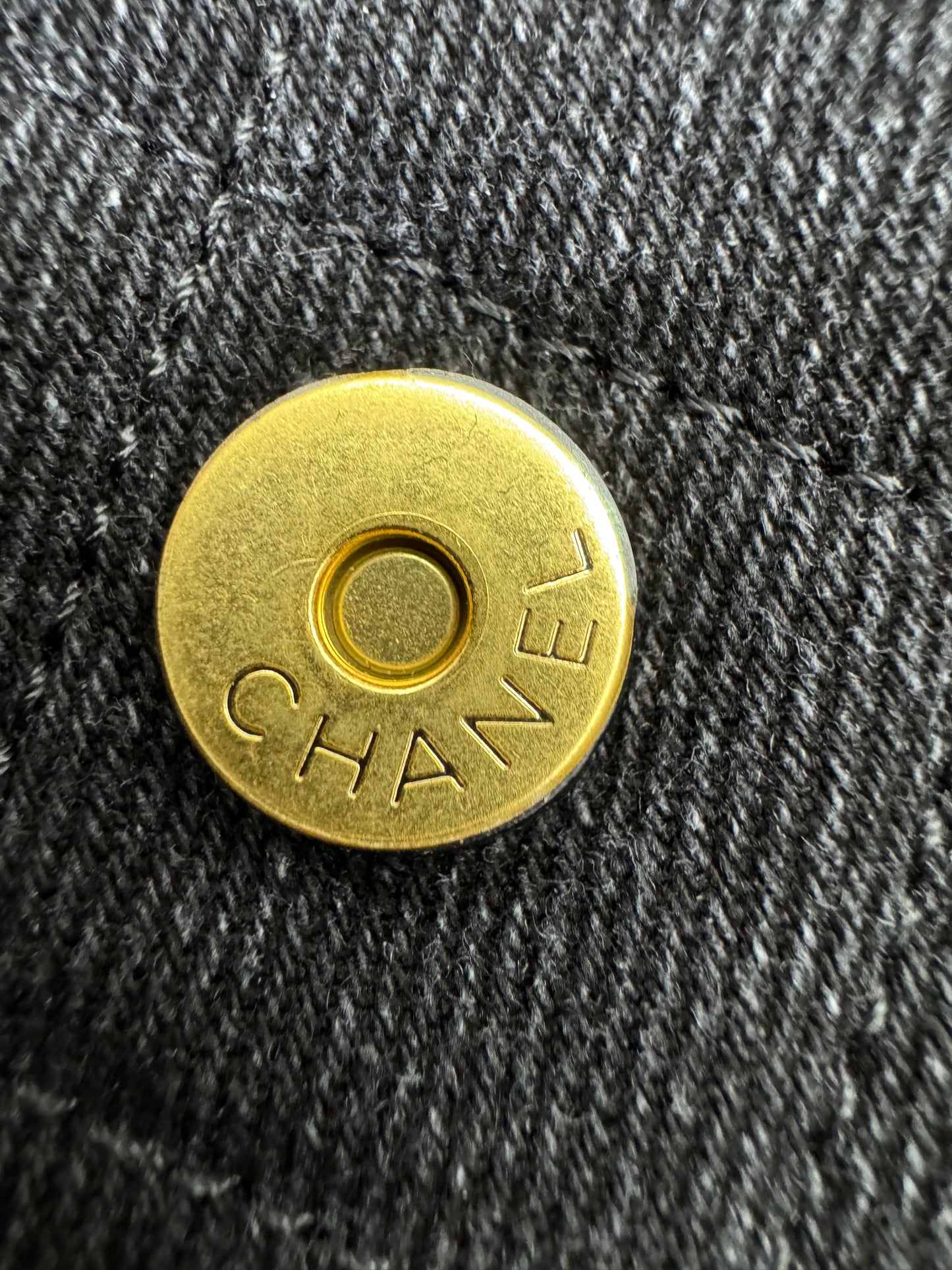 CHANEL Mini 25 Bag 黑牛仔26C