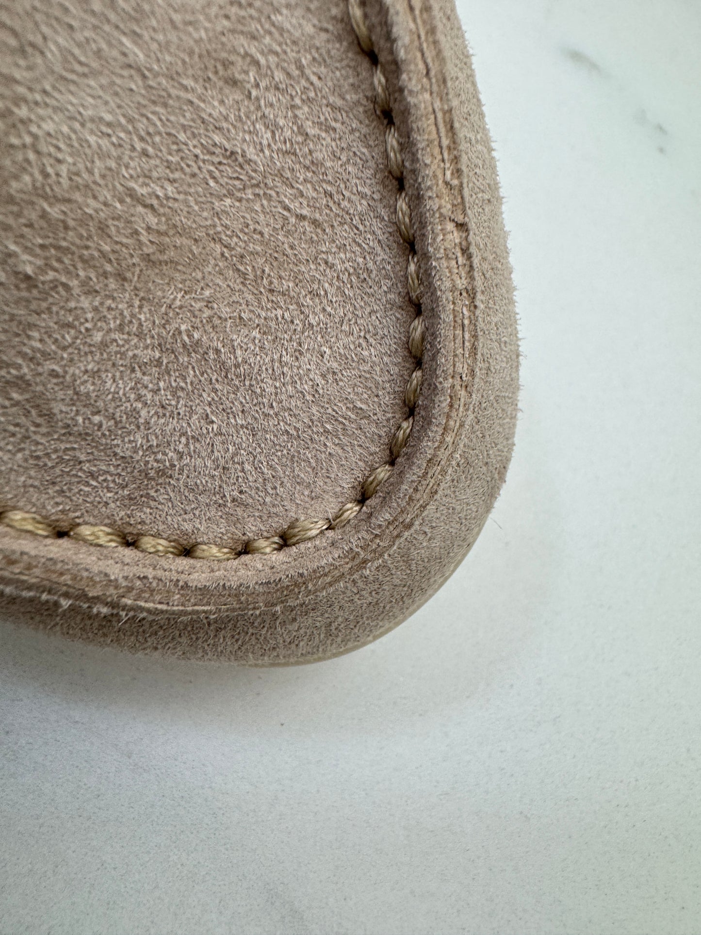 LORO PIANA Charms Walk Babouche Loafers Sand