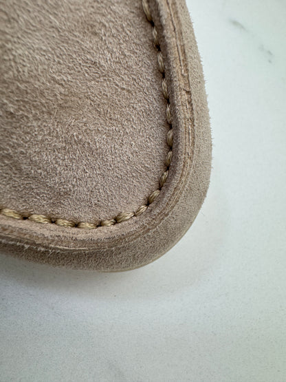 LORO PIANA Charms Walk Babouche Loafers Sand