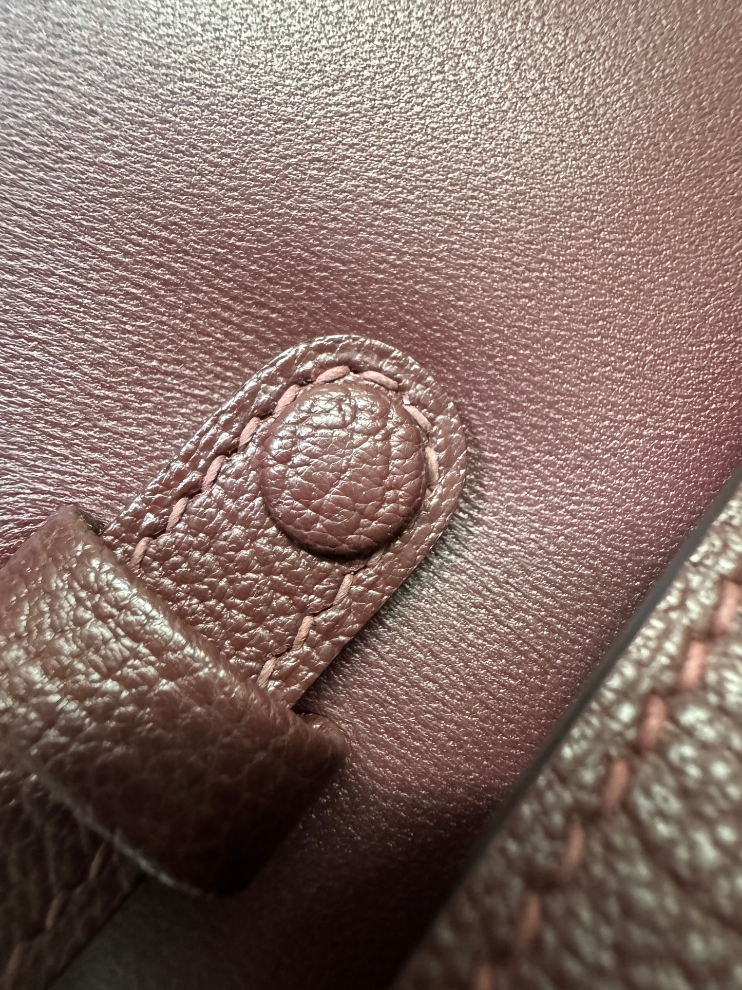 HERMES Kelly Elan 山羊皮 愛馬仕紅 Rough H PHW