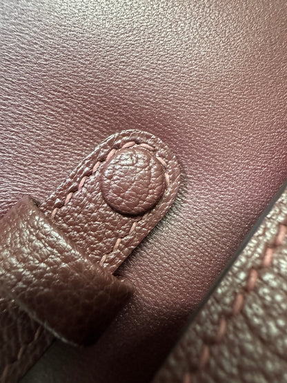 HERMES Kelly Elan 山羊皮 愛馬仕紅 Rough H PHW