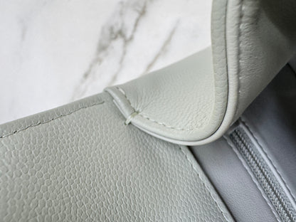 CHANEL Preppy Coco 灰綠色 Small