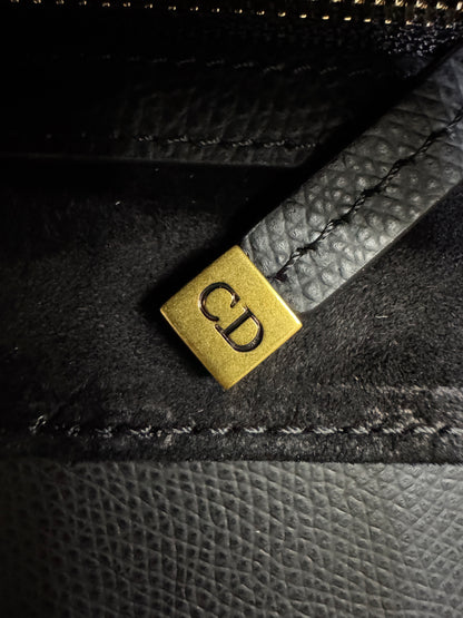 DIOR Saddle Medium Black