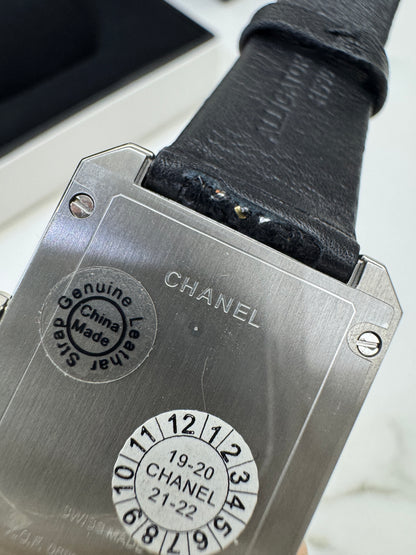 CHANEL Boyfriend Watch Tweed