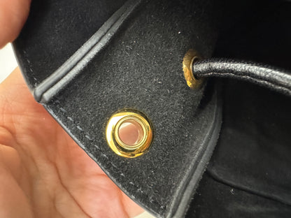 CELINE Soft Triomphe Half Moon 黑色