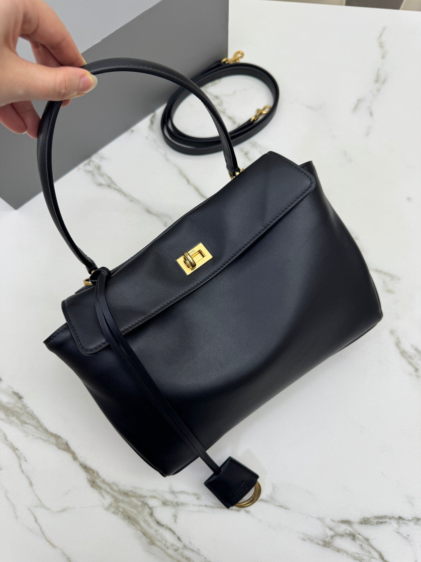 BALENCIAGA Rodeo Small 黑金
