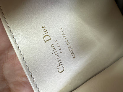 DIOR Caro Backpack Medium 奶茶色