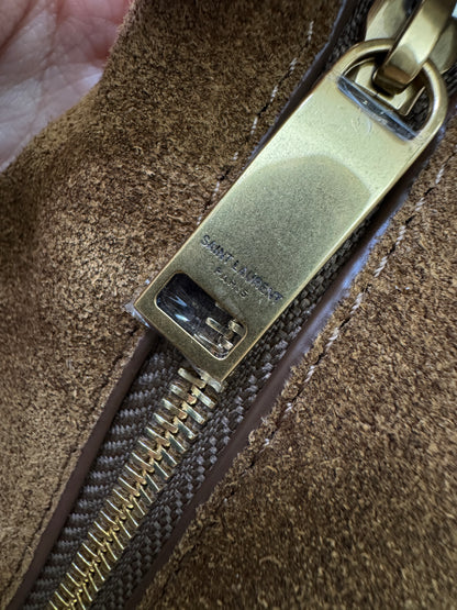 YSL Mini Amalia Shoulder Bag 焦糖麂皮
