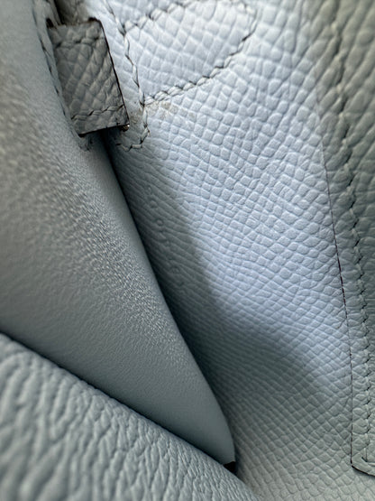 HERMES Kelly to-go 聖杯藍 08 Blue Pale Epsom PHW
