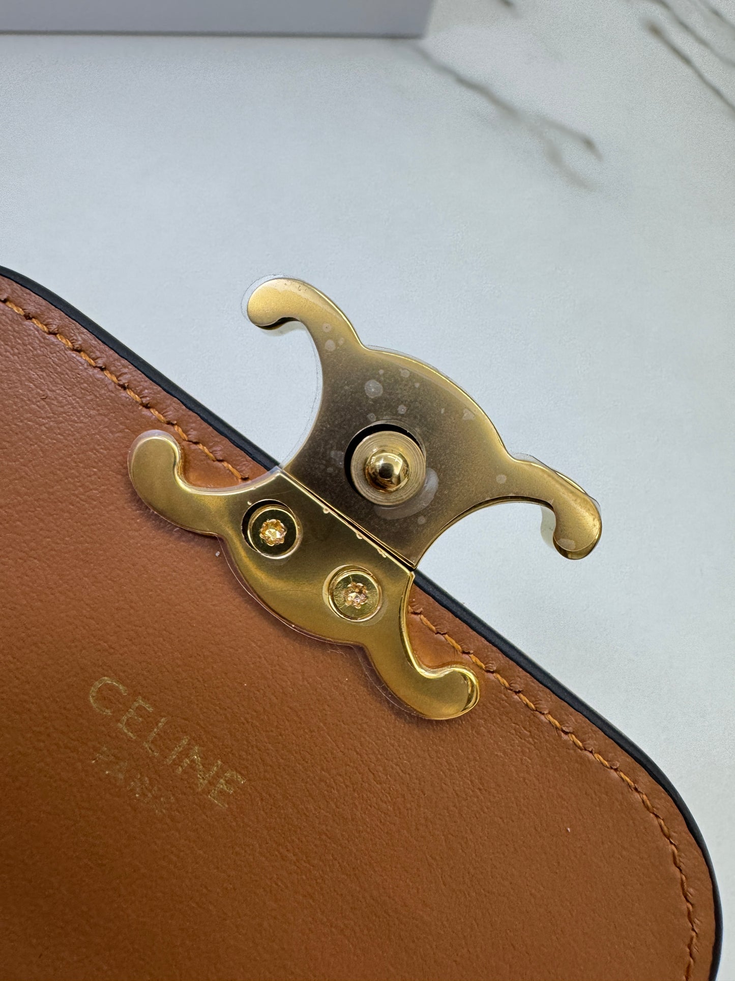 CELINE Triomphe 老花帆布 Cardholder