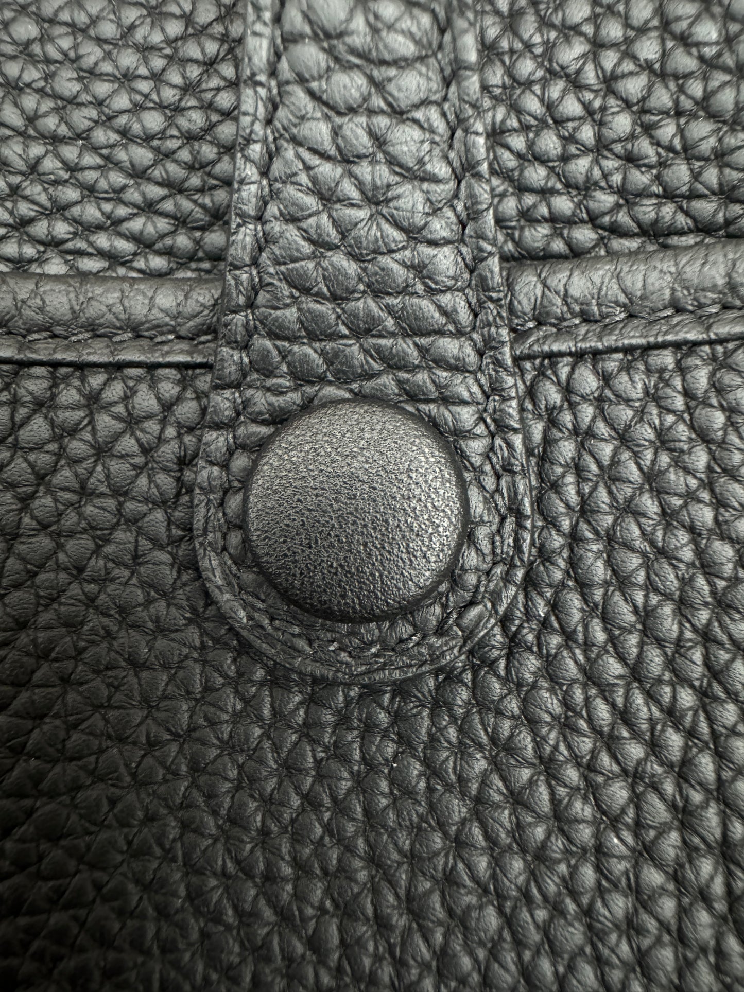 HERMES Evelyne23 黑銀 TC