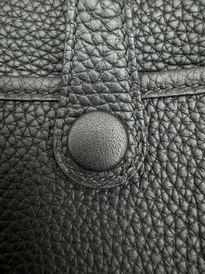 HERMES Evelyne23 黑銀 TC
