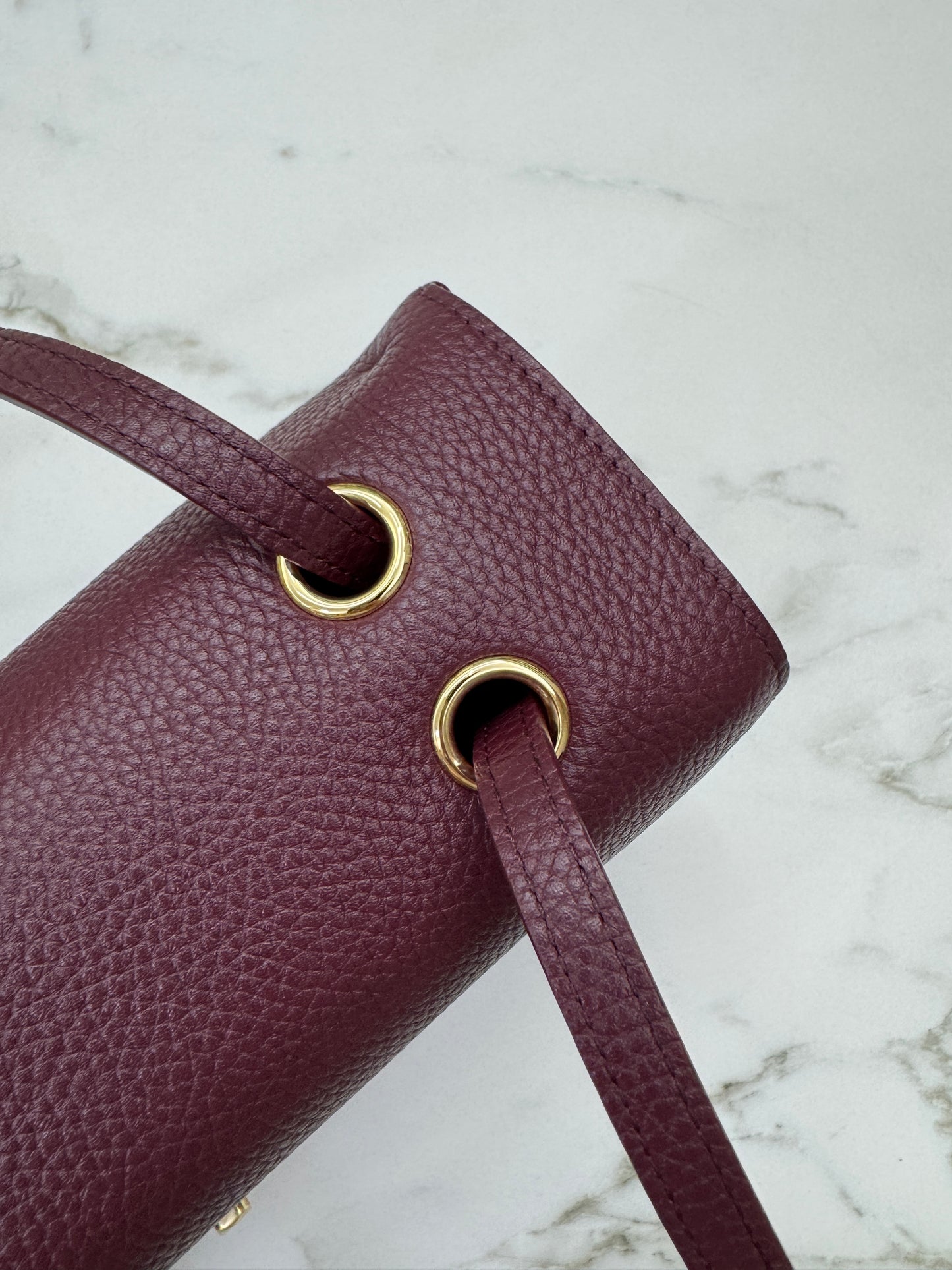 CHANEL 26S Maxi Flap Bag Small 酒紅色金扣 Burgundy GHW