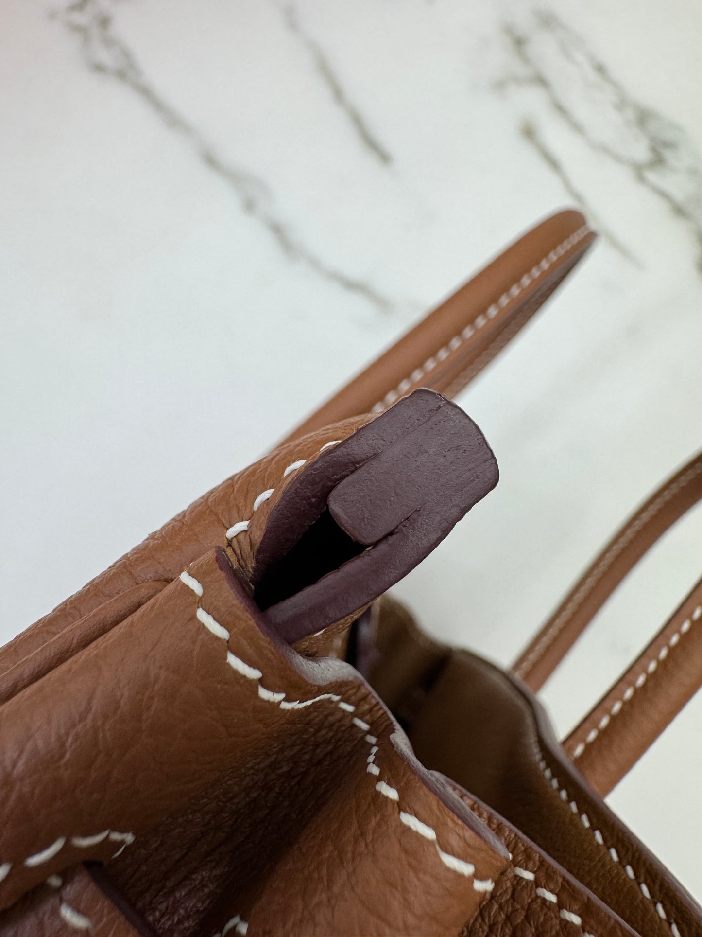HERMES Birkin 25 金棕色金扣 Togo Gold GHW