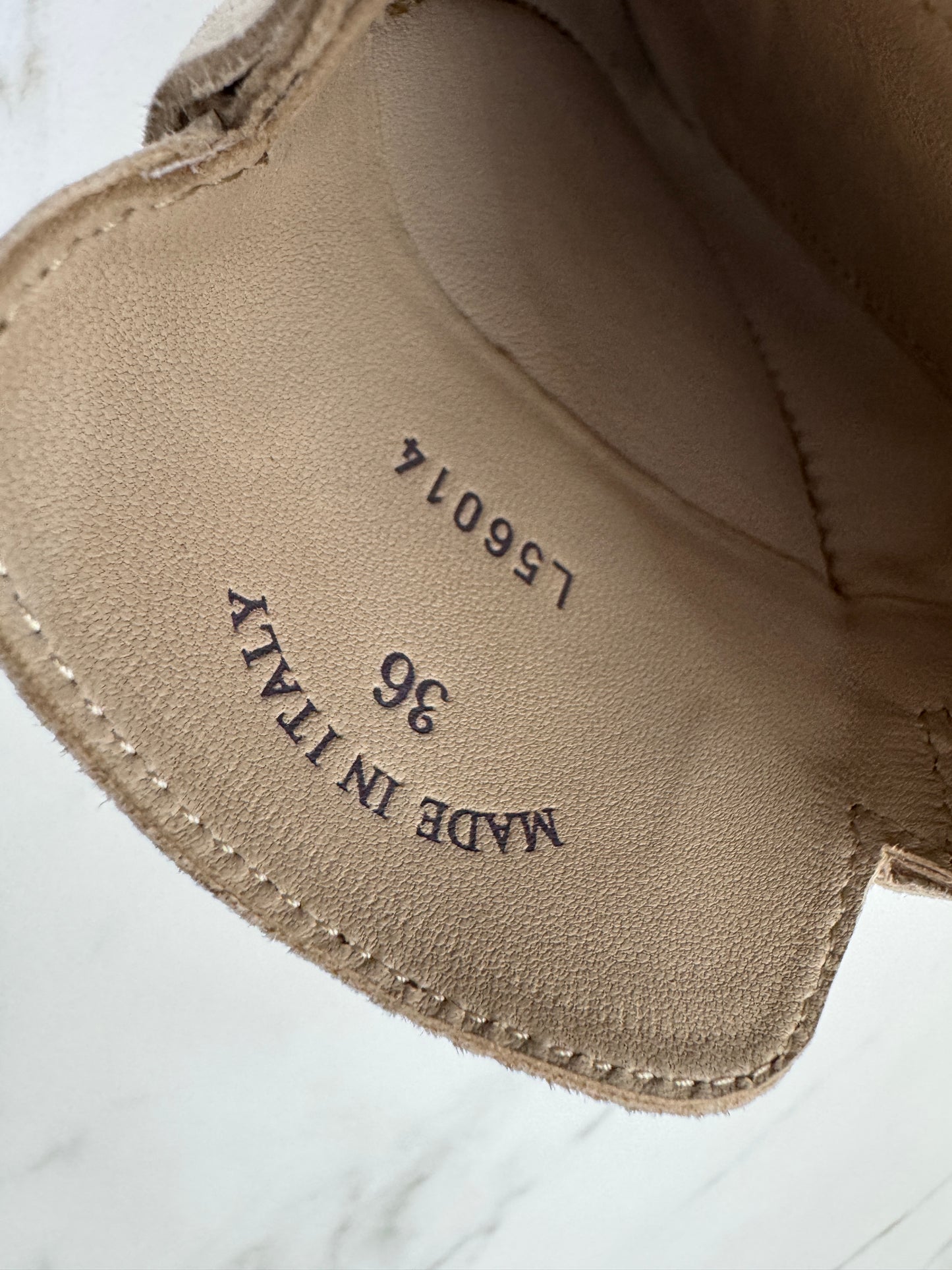 LORO PIANA Charms Walk Babouche Loafers Sand