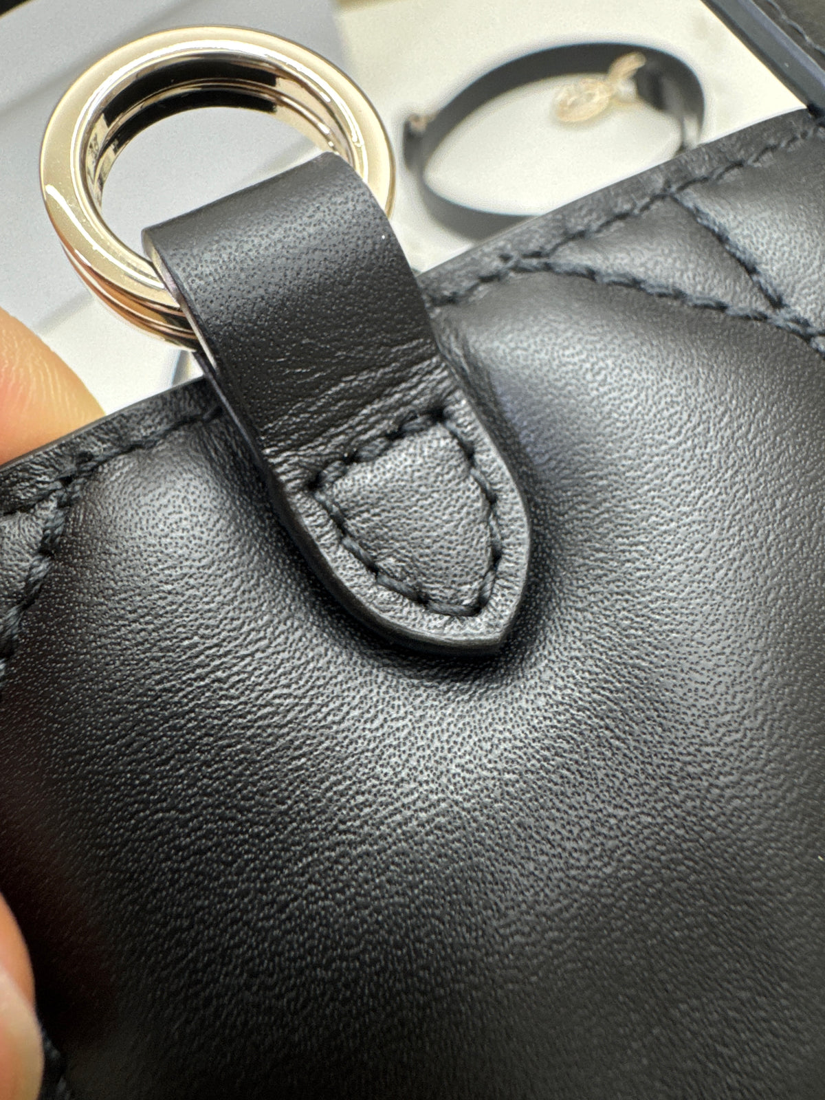 DIOR Toujours Vertical Small Black