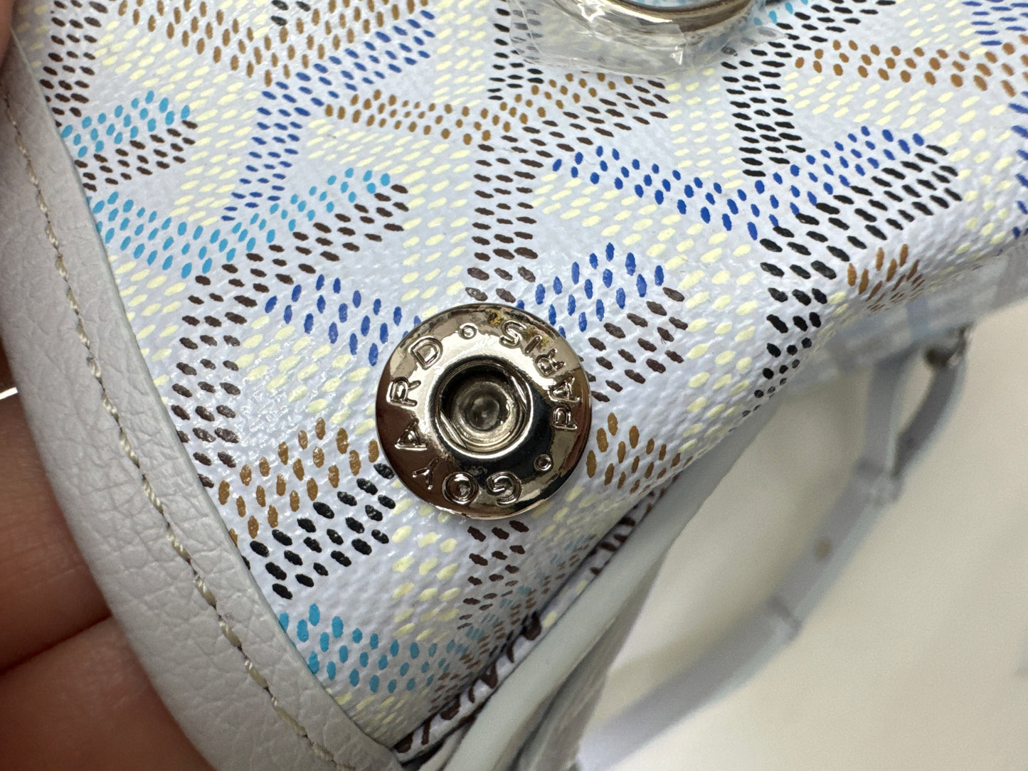 GOYARD 冰川藍 Mini Alpin Backpack Polar Blue