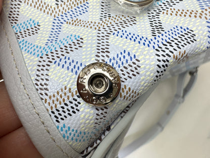 GOYARD 冰川藍 Mini Alpin Backpack Polar Blue