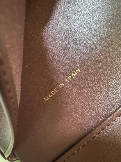 CHANEL CF三摺錢包 黑金牛