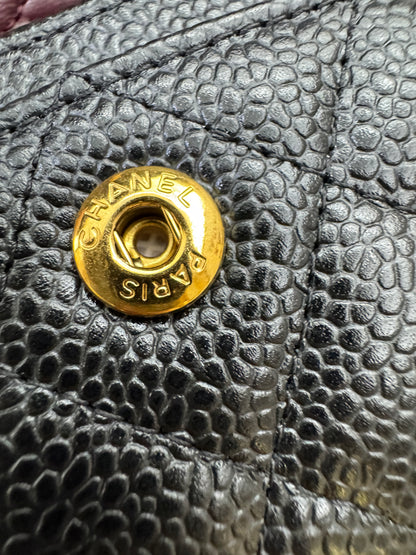 CHANEL CF23 黑金牛 CF Small