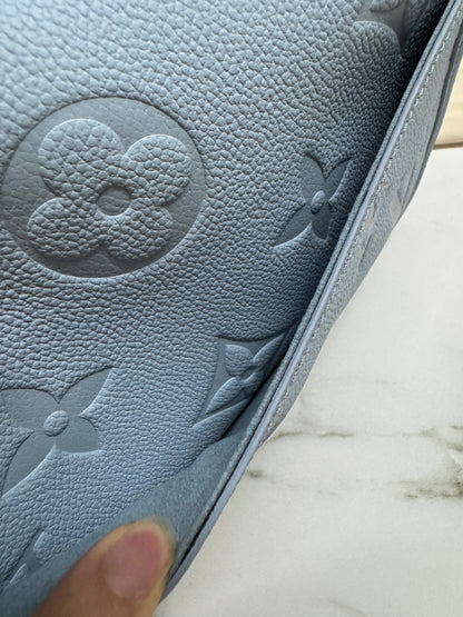 LV Diane 全皮粉藍 Baby Blue