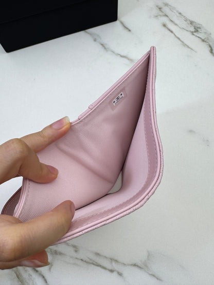 CHANEL Passport Holder 粉紅色