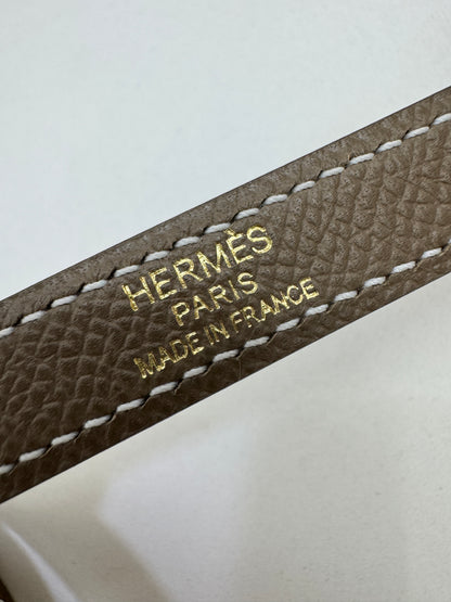 HERMES Bolide 25 大象灰金扣 Epsom Etoupe GHW