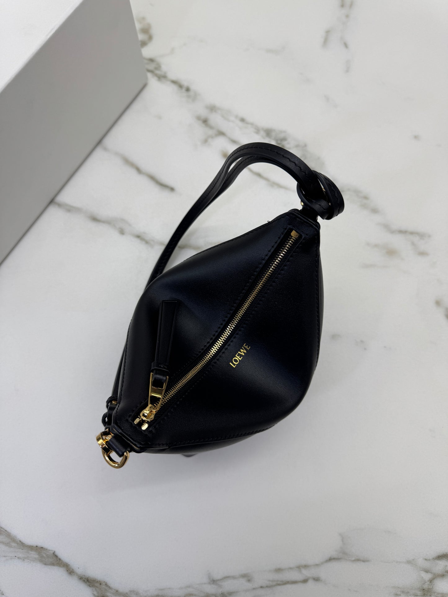 LOEWE Puzzle Fold Pouch Black