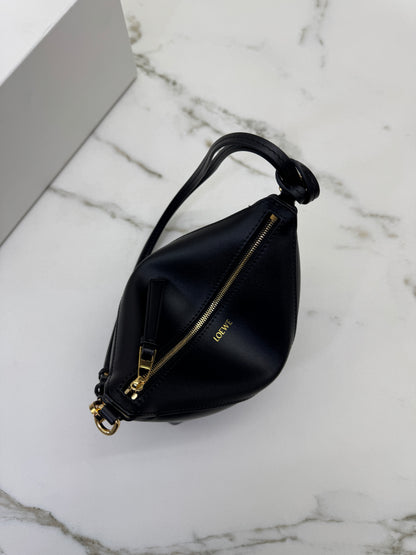 LOEWE Puzzle Fold Pouch Black