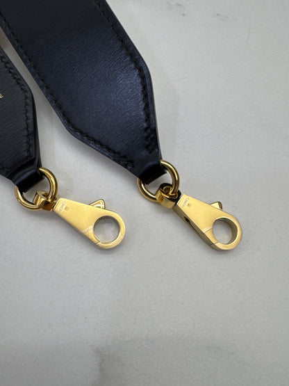HERMES Kelly 25 黑色外縫金扣 Box Leather Sellier Noir GHW