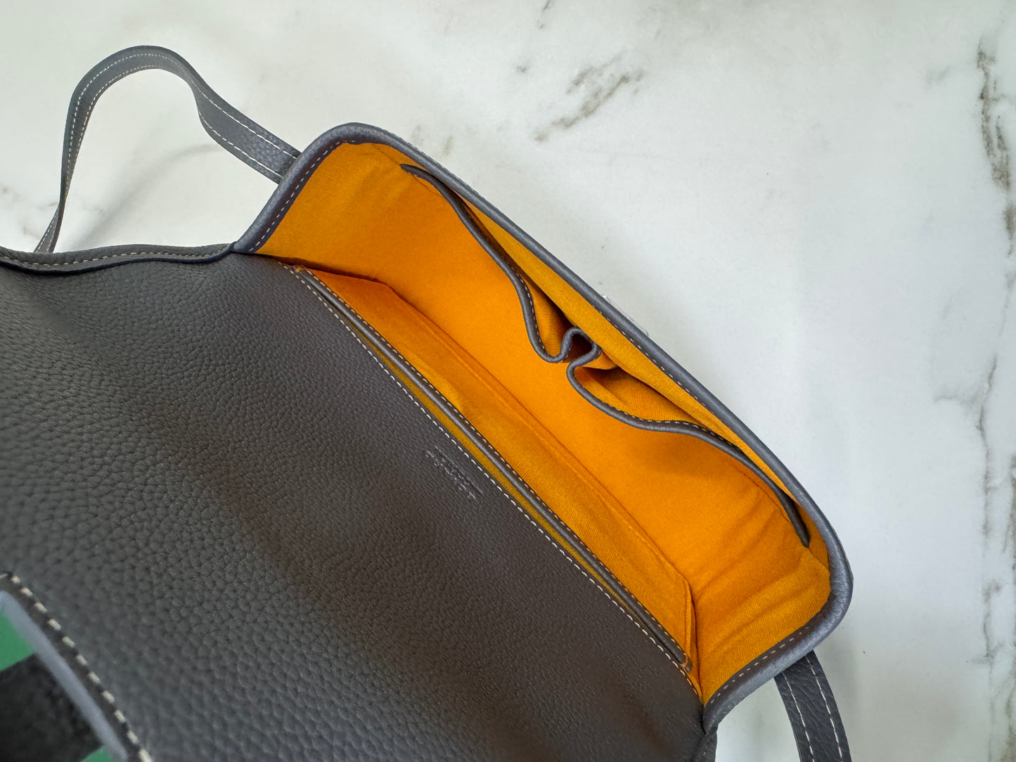 GOYARD Belvedere 郵差包 灰色 PM