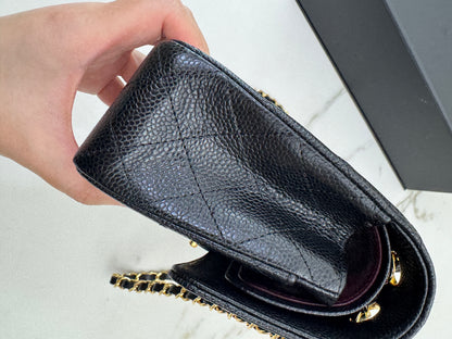 CHANEL CF23 黑金牛 CF Small