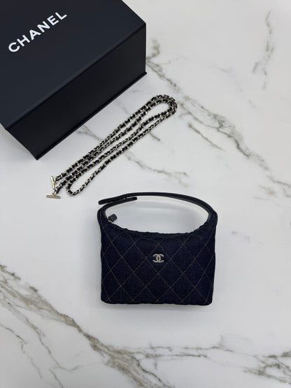 CHANEL 26P牛仔飯盒包