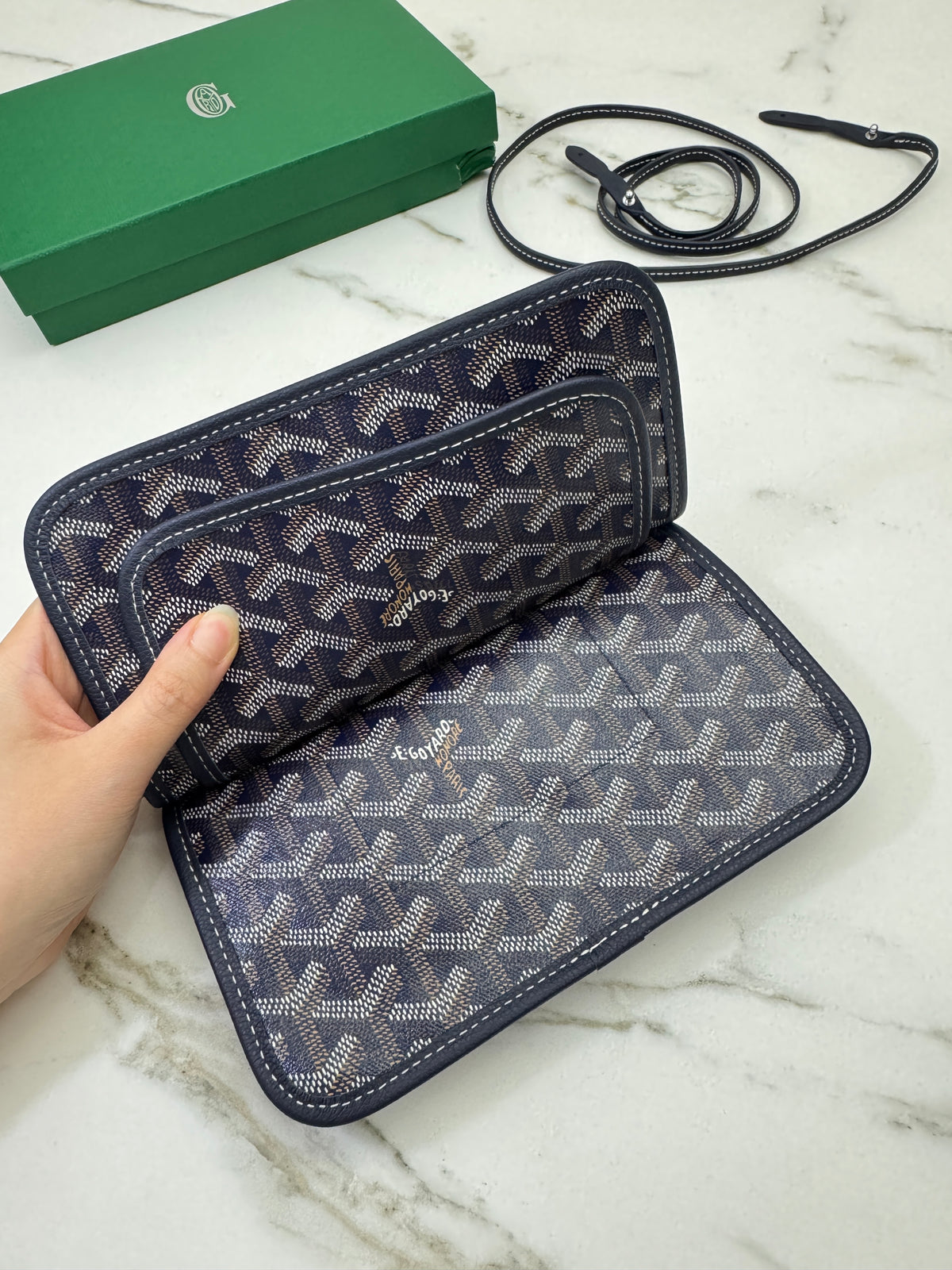 GOYARD Plumet 海軍藍