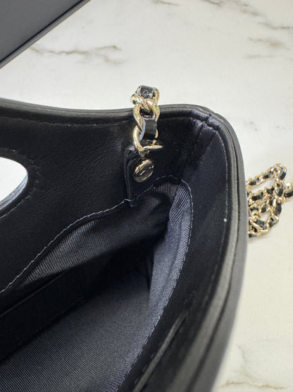CHANEL 31Bag Nano 油臘牛皮