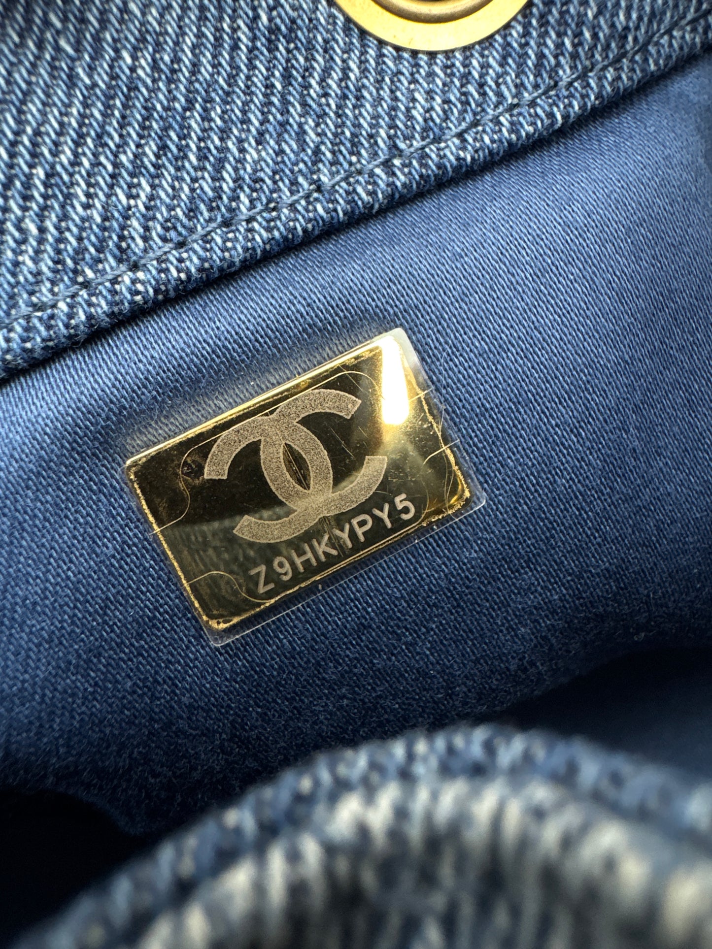 CHANEL Mini 25 Bag 藍牛仔