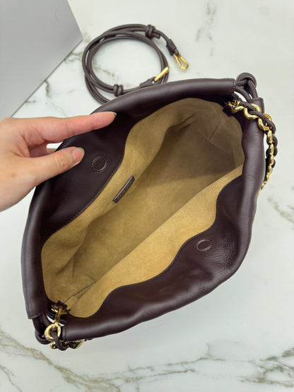 LOEWE Flamenco Purse Medium Dark Chestnut