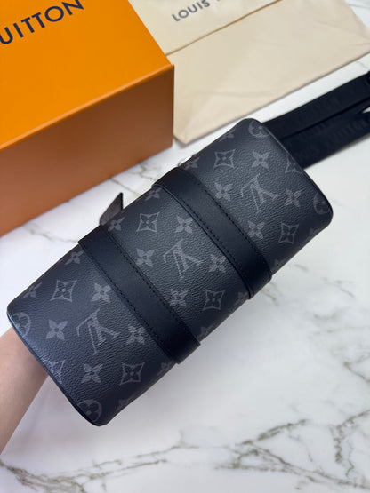 LV Keepall 25 黑色老花