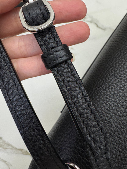 CHANEL Maxi Flap 大號38cm 黑銀