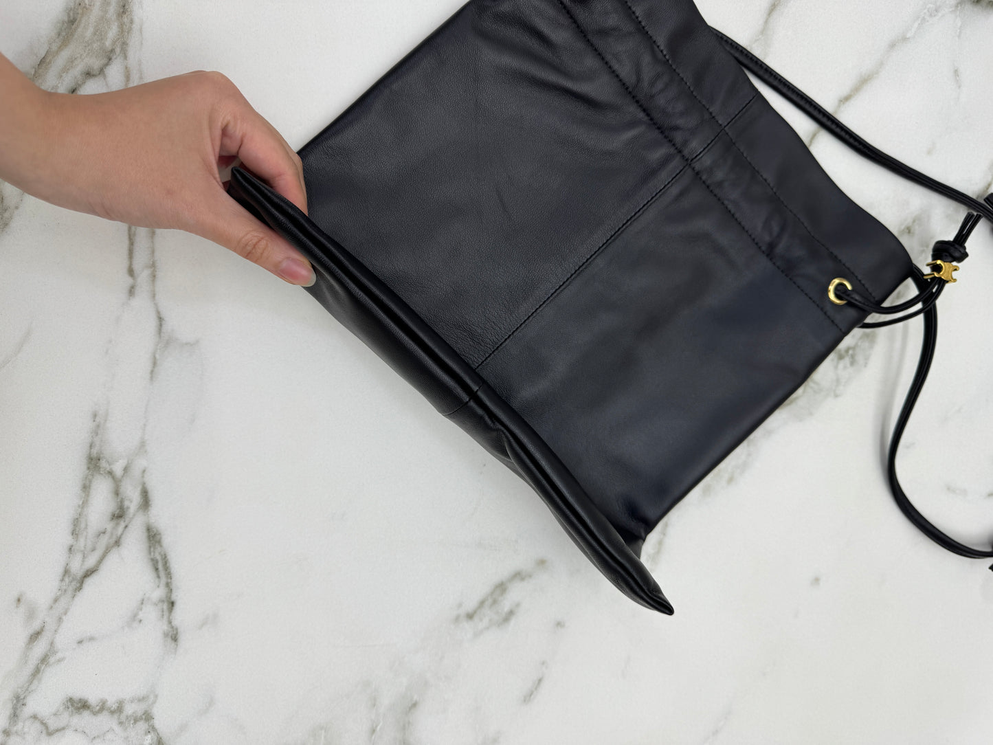 CELINE Crystal Pouch 黑色
