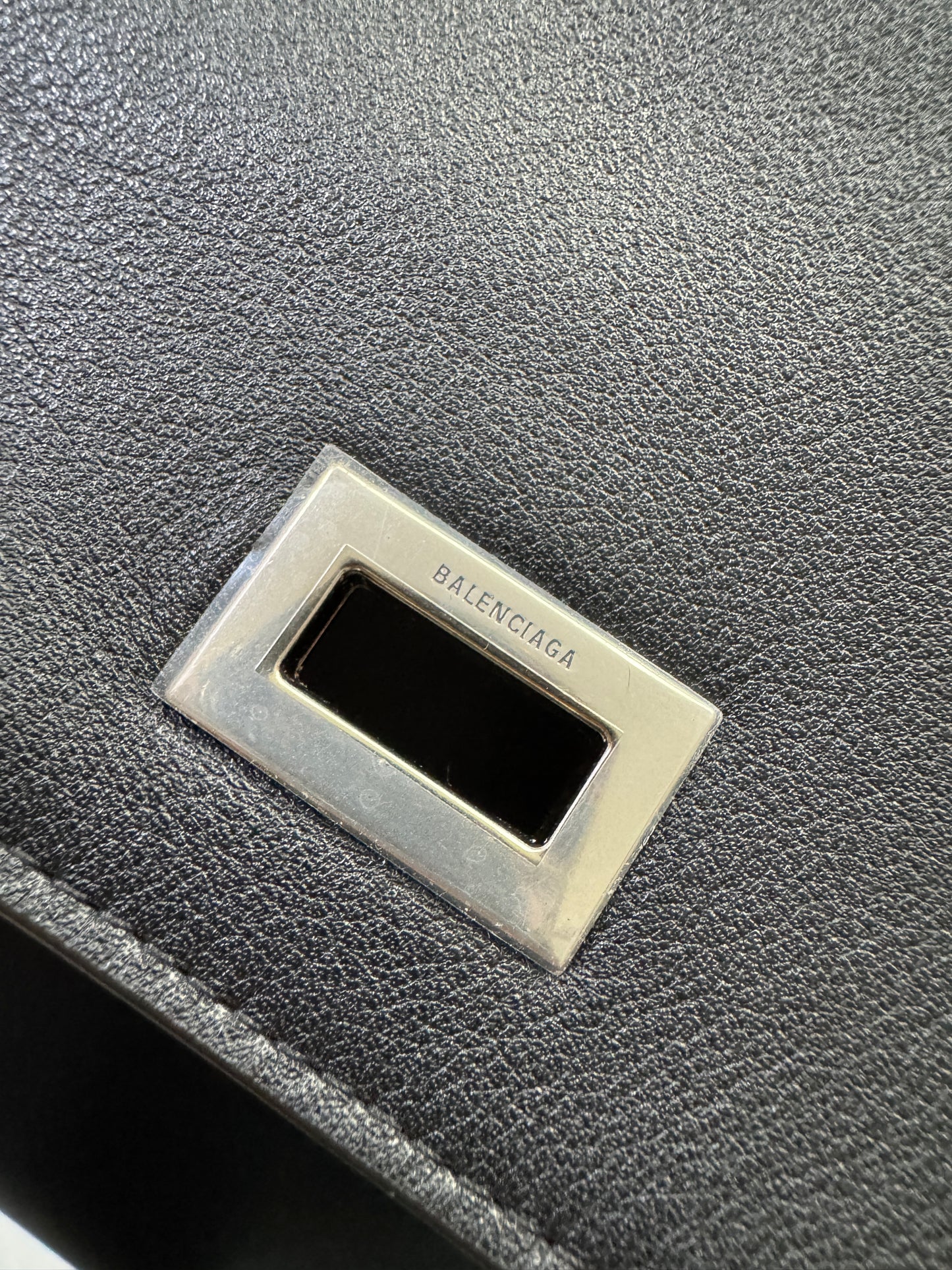 BALENCIAGA Rodeo 黑銀 Large