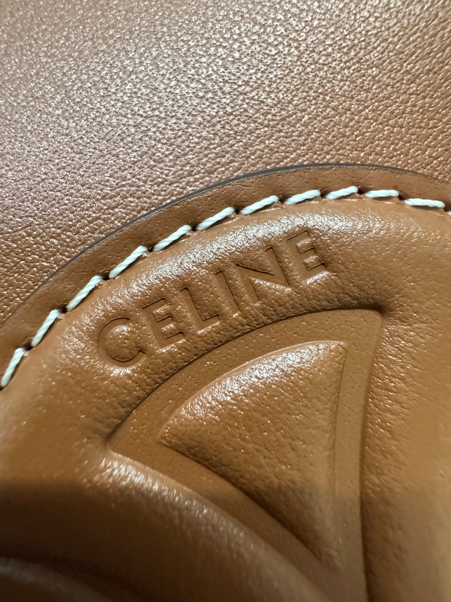 CELINE Triomphe Boston 棕色