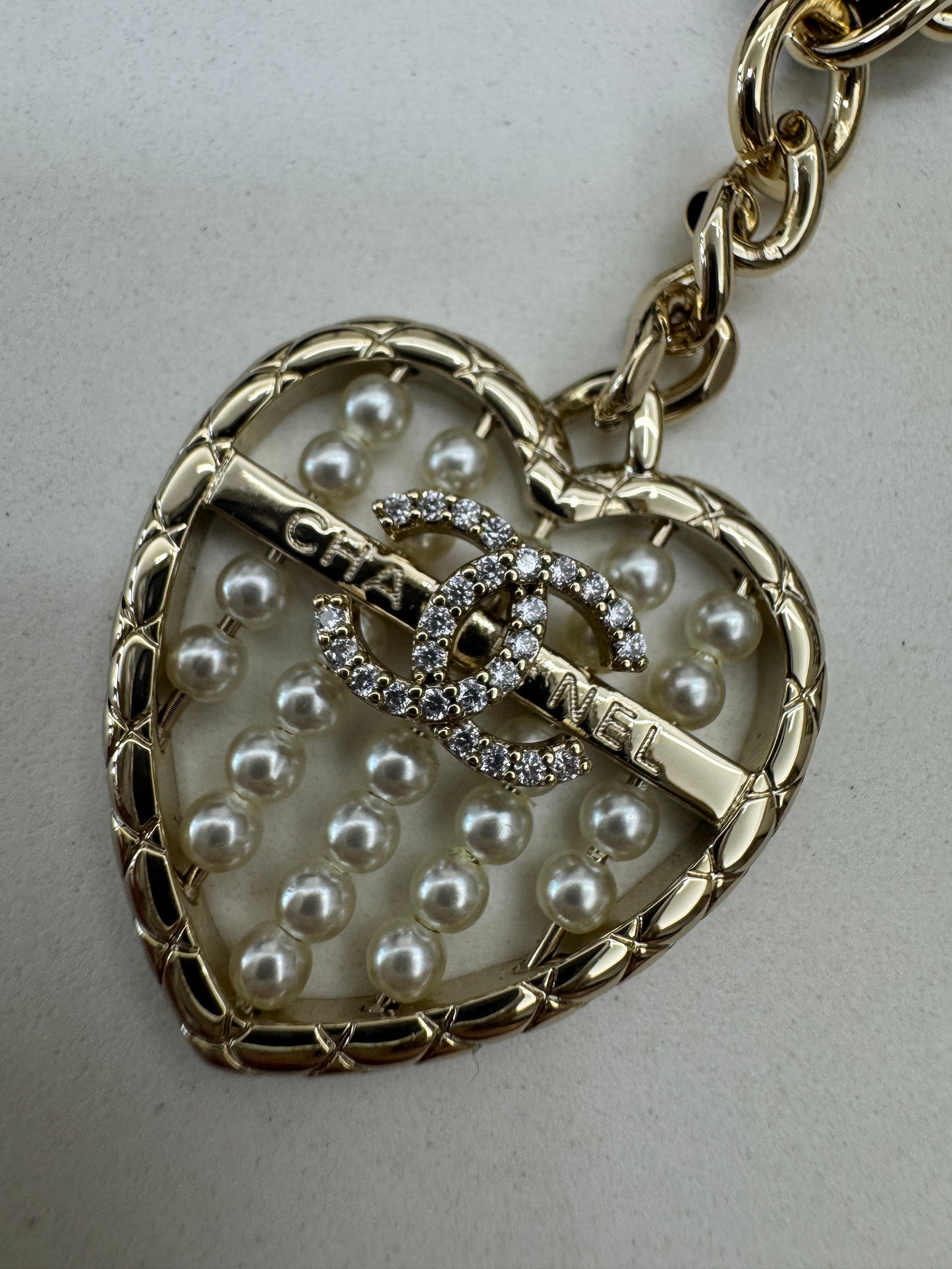 CHANEL 迷你CF包掛 黑色